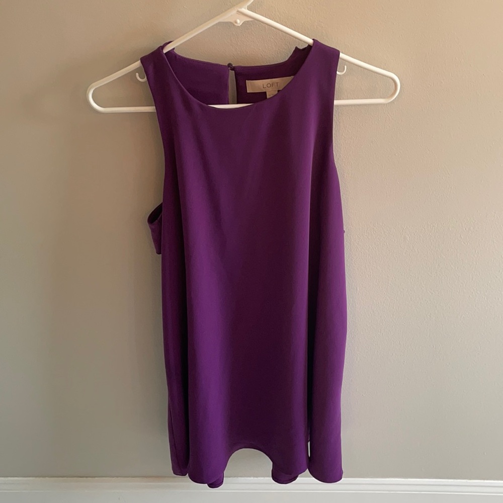 Purple LOFT dress